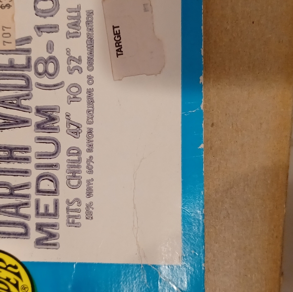 Star Wars Darth Vader vintage 1977 Halloween costume - Picture 4 of 4